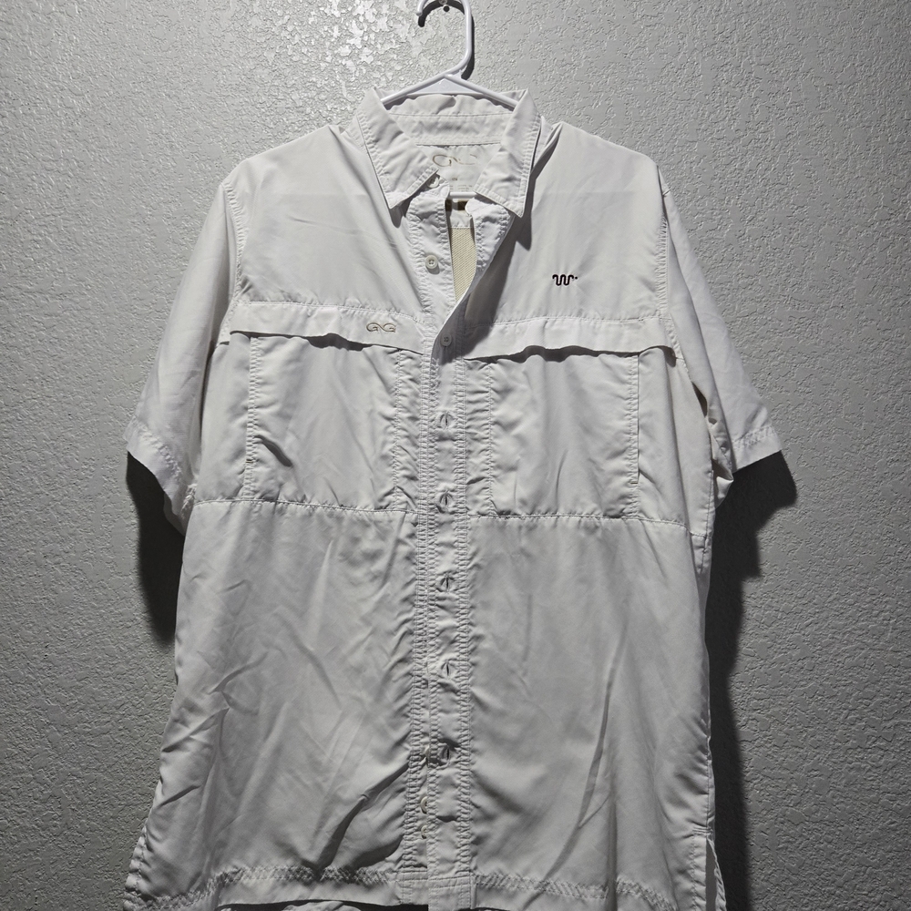 Game Guard Men's White Short Sleeve Jacket